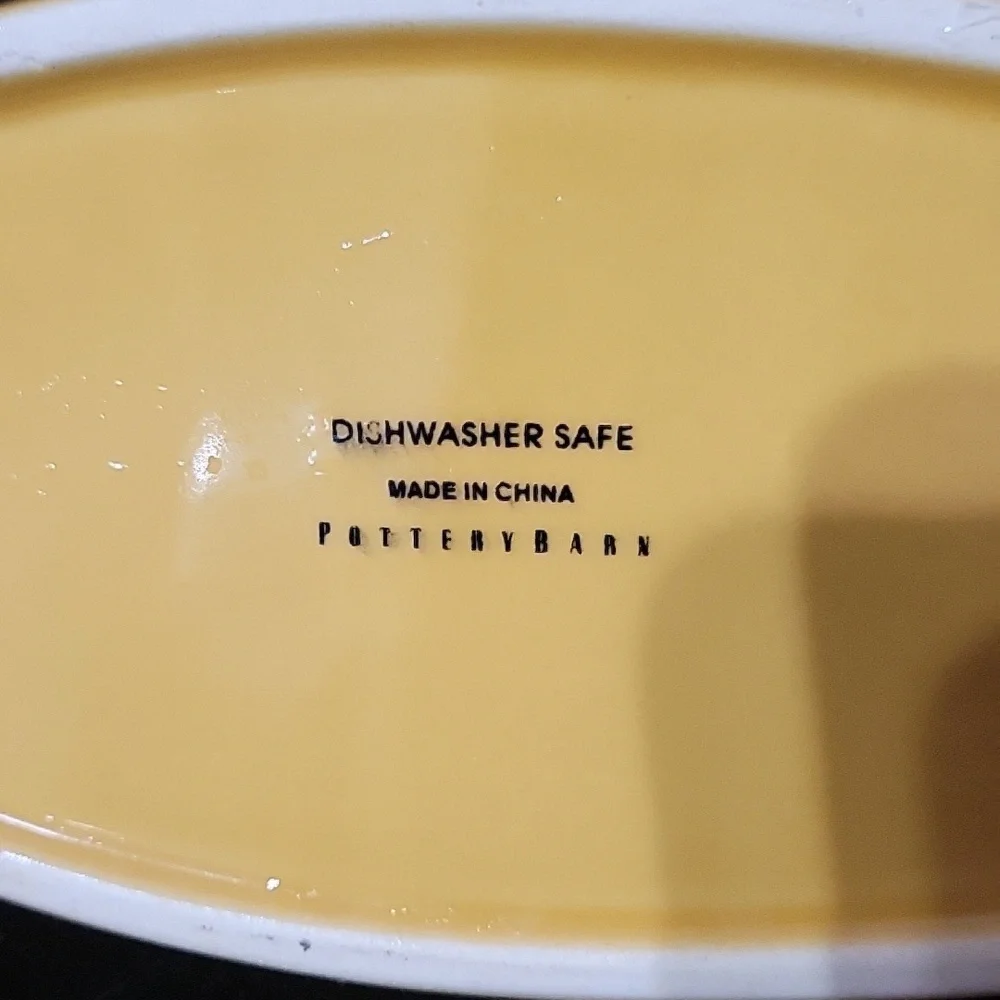 Pottery Barn Indian Corn Lidded Butter Dish